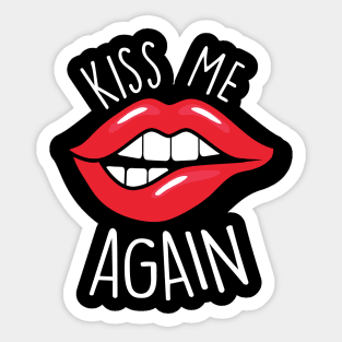 Kiss me again...Bl drama design Sticker